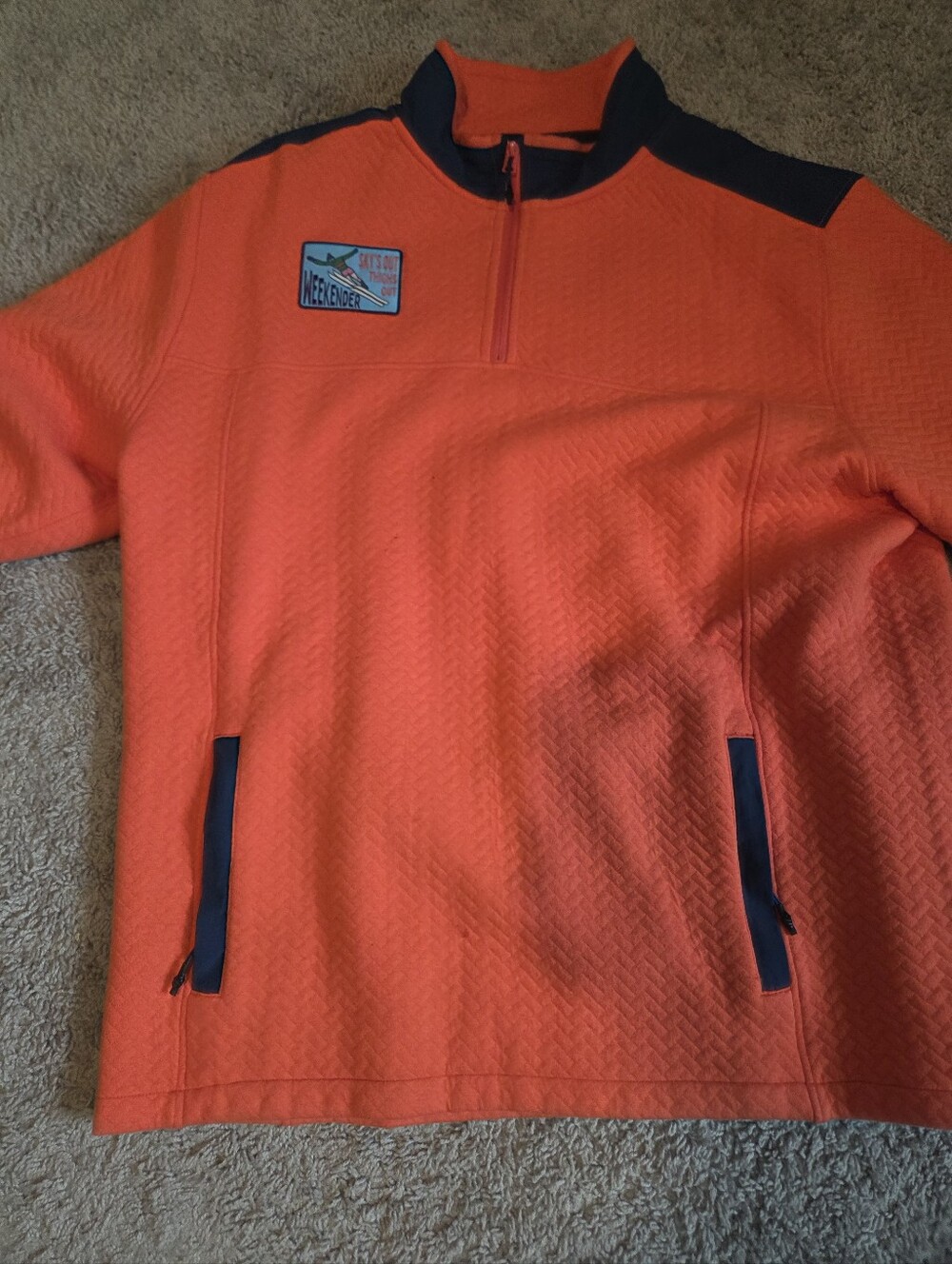 Like New Chubbies Quarter Zip XXL